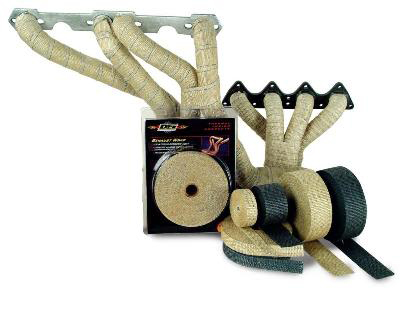 DEI Exhaust/Header Wrap Kit - with Tan Wrap & Aluminum HT Silicone Coating