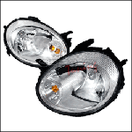 Spec-D Crystal Headlights - Chrome SRT-4